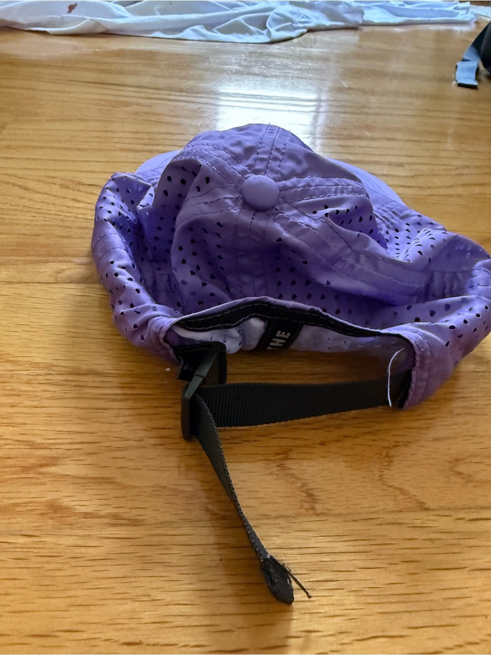 Lavender 'FAST ENOUGH' Embroidered Performance Cap from RNNR - Picture 3 of 5